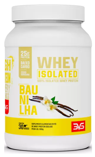 Whey Isolated 900g 3VS NUTRITION - Isolado
