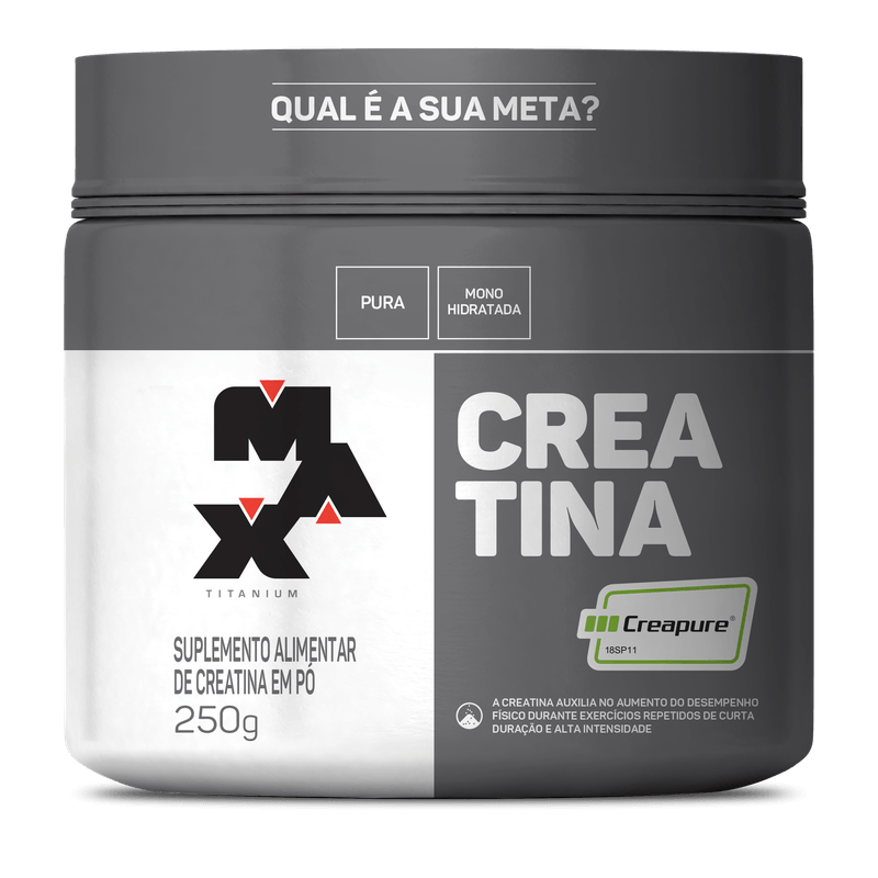 Creatina Creapure 250g MAX TITANIUM
