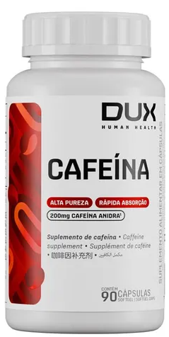 Cafeína 90Cps DUX NUTRITION